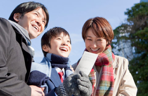 つねに生徒・保護者に感動を与え続けます